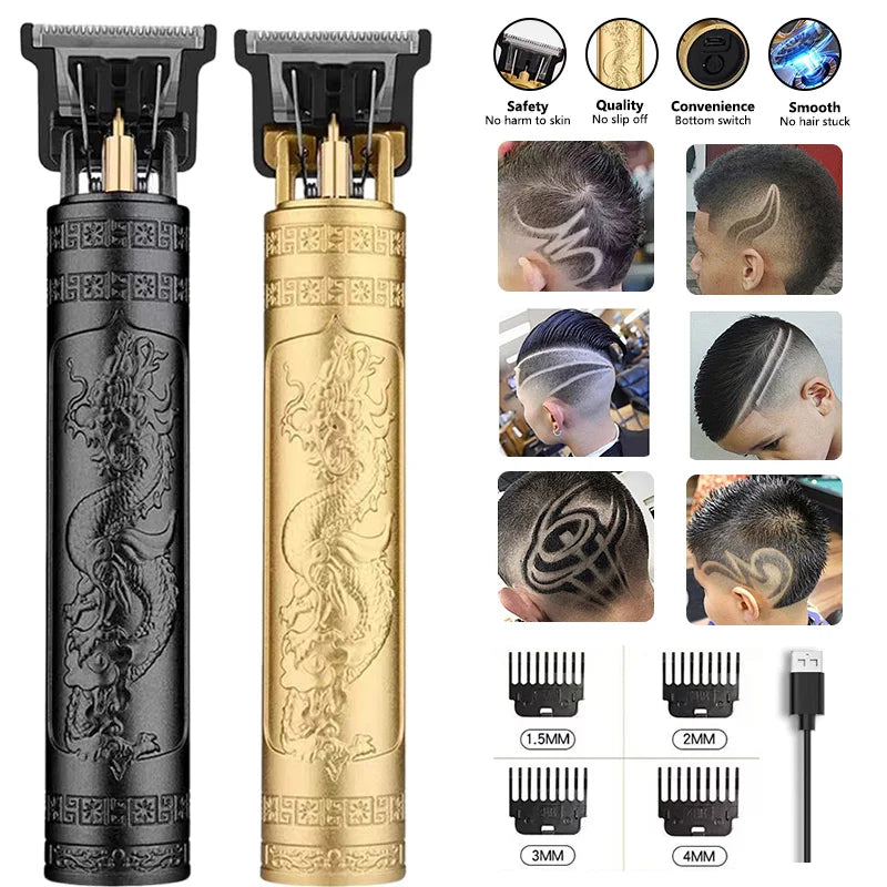 T9 Electric Hair Trimmer para homens, Hair Clipper, Barba De Barbear, Body Hair Clippers, Máquina De Corte De Cabelo, Barbeador Profissional, Shaver